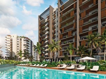 Departamento en venta frenta al mar en la costa de Merida Yucatan
