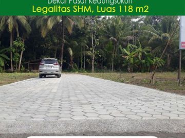 Kavling Standar Perumahan, Dekat Pasar Kedungsukun Adiwerna: 60 Jt-an