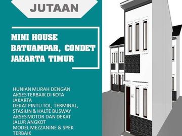 Rumah Murah 2 Lantai Di Kramat Jati Jakarta Timur