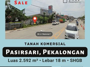 TANAH KOMERSIAL PASIRSARI PEKALONGAN BARAT