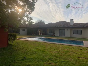 Casa en parcela venta de 4D/6B estar piscina en Carampangue