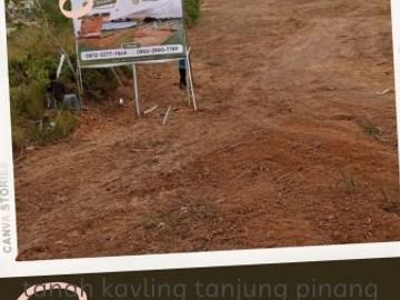Tanah Kavling Tanjung Pinang 100m Hanya 30 Juta Kawasan Asri