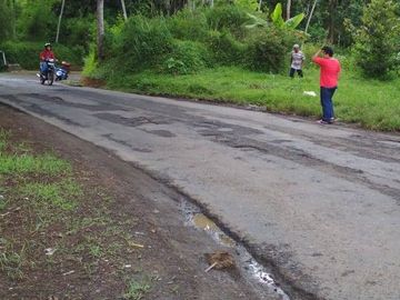 Dijual Tanah  Pinggir Jalan Di Daerah Nyalindung Sukabumi