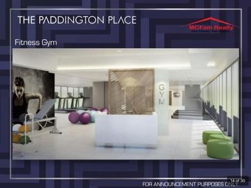 Studio Unit Condo for Sale in Paddington Place Mandaluyong