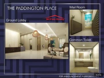 Studio Unit Condo for Sale in Paddington Place Mandaluyong