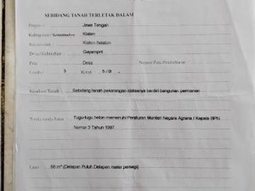 Cuma 400Jt Bisa Punya Rumah 2Lt di Gayamprit?? Yuk Cek Segera