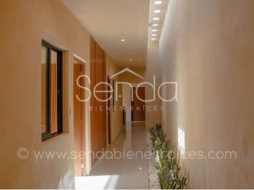 Casa de una planta totalmente equipada en venta en Taman Conkal  Merida