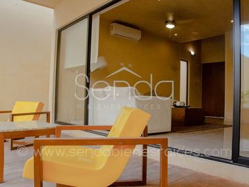 Casa de una planta totalmente equipada en venta en Taman Conkal  Merida