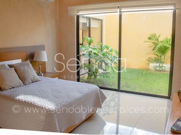 Casa de una planta totalmente equipada en venta en Taman Conkal  Merida