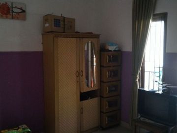 Rumah 2 lantai, shm, di jalan utama, bebas banjir, perumahan maharaja, pancoran mas