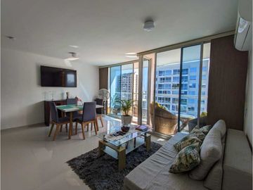 VENDO APARTAMENTO, 3 ALCOBAS, PISO 13, MIRAMAR