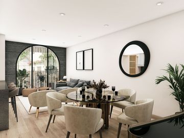 Departamento en preventa en Roma Norte, San Cristóbal 13