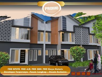 2 Lantai Tipe 45/77 Rumah Dekat Kampus Dekat Kota