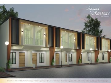 Cheap New Minimalist House 2 Floors in Matraman