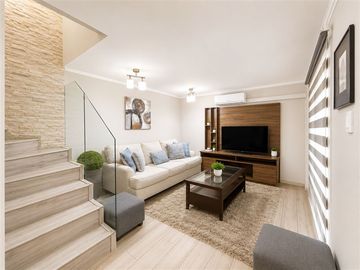 CASA REMODELADA VENTA,LA FLORIDA,3D/2B/1E,CONDOMINIO PRIVADO