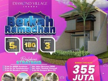 ON APRIL SALE! DIAMOND VILLAGE JUANDA, Miliki Sekarang Hunian Super Nyaman!