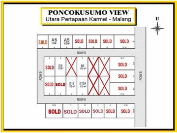 RUMAH SIAP BANGUN PONCOKUSUMO MURAH DEKAT SDN 2 NGADIRESO MALANG