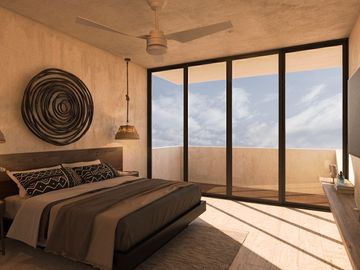 Departamento en Venta en Telchac Puerto, Bajareque (Mod. Villa B)