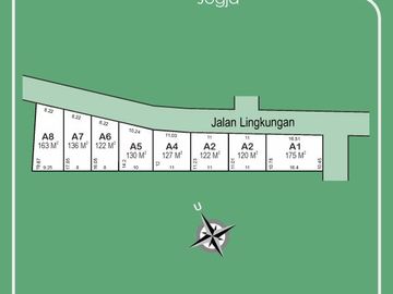 Tanah Sleman SHM Mlati 2Jt-an/mtr