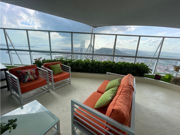 PENTHOUSE PH YACTH CLUB - APARTAMENTO AMOBLADO - VISTA AL MAR - PANAMA