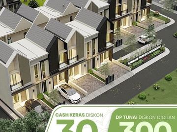 Jual Rumah Syariah 2 Lantai di Kota Bogor dekat Terminal antarkota Bubulak