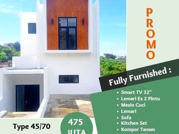 TERMURAH Rumah Scandanavian 2LT Di Cipageran Kota Cimahi