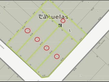5 lotes en venta en Villa Adriana, Cañuelas