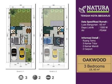 Ciamik Mewah, Type Oakwood, Nature Residence , Sidoarjo | Br192 G