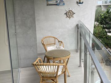 Se alquila departamento amoblado en Condominio Ocean Reef San Bartolo