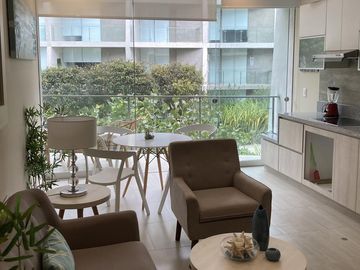 Se alquila departamento amoblado en Condominio Ocean Reef San Bartolo