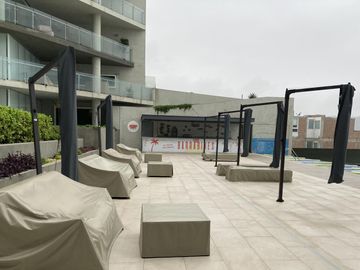 Se alquila departamento amoblado en Condominio Ocean Reef San Bartolo