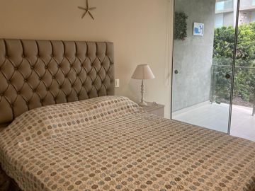Se alquila departamento amoblado en Condominio Ocean Reef San Bartolo