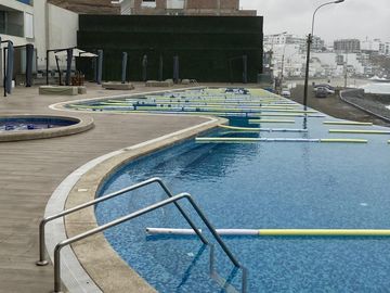 Se alquila departamento amoblado en Condominio Ocean Reef San Bartolo