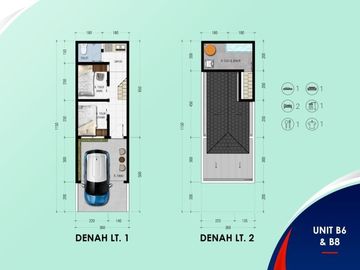 Di Jual Rumah Baru Siap Huni 2 Kamar di Andir Townhouse Bandung