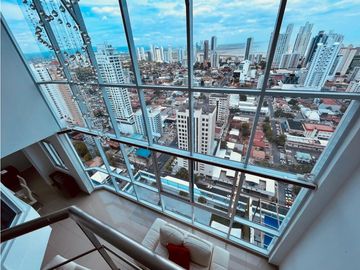 VENTA  AMOBLADO PENTHOUSE LOFT 245M2 SAN FRANCISCO 3 RECAMARAS