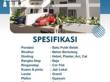 RUMAH MURAH DISEDAYU HARGA PROMO SUDAH ALL IN