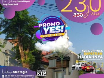 Perumahan Murah Sedati Sidoarjo - ON SALE! Diamond Village Juanda 3, Hunian Paling Nyaman dan Harga Terjangkau