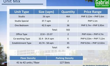 Condo for Sale near Mactan Newtown, Bachelors Condominium