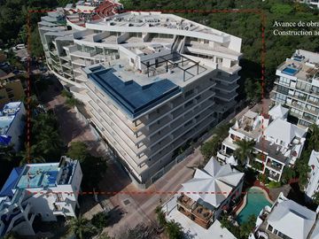 Condominio a 100 metros de la playa Sky bar con area de alberca infinity, vista