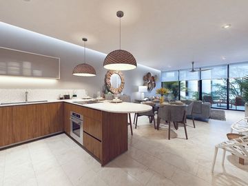 Condominio a 100 metros de la playa Sky bar con area de alberca infinity, vista