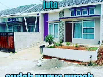 Cukup booking fee 3 juta sudah dapat rumah deket tol dan sta