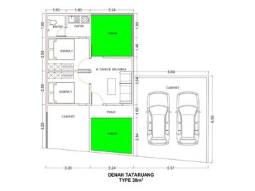 Jual Murah Rumah Di Klaten Type 36 Konsep Modern