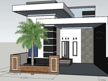 Jual Murah Rumah Di Klaten Type 36 Konsep Modern