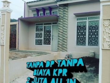 Rumah inden dan ready stock cicilan 2 jutaan tanpa dp