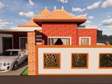 Rumah Nuansa Etnik di Jogja Dekat Wisata Terkenal di Dunia