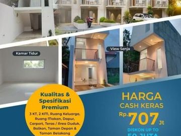 Rumah Premium di Cimanggis Depok dekat Tol dan LRT