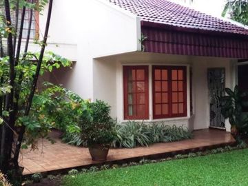 For Rent Beautiful Garden House with Swimming Pool at Kemang