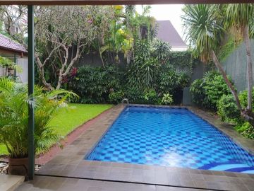 For Rent Beautiful Garden House with Swimming Pool at Kemang