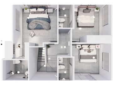 CASAS EN URB CRISTAL AZUL