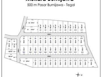 Dijual Tanah Dekat Pasar Bumijawa Tegal